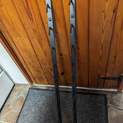 Metal Wall Mount Wine Bottle Rack