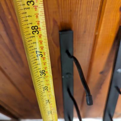 Metal Wall Mount Wine Bottle Rack