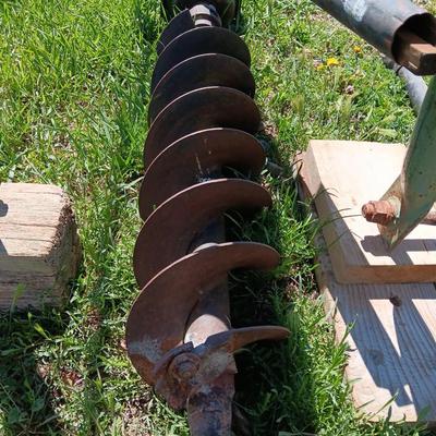 John Deere Post hole digger with 8" Auger