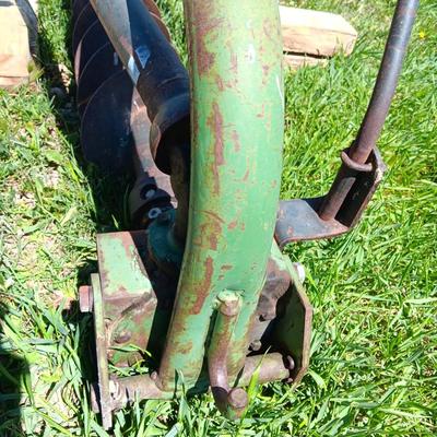 John Deere Post hole digger with 8" Auger