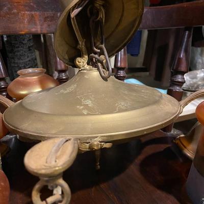 Vintage Brass Chandelier