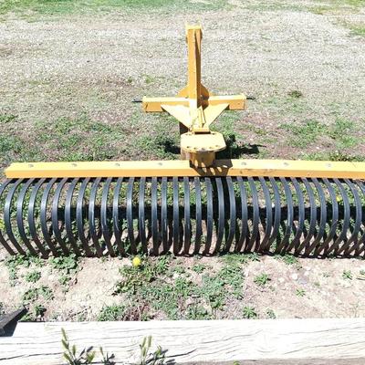 6-foot MD Rock Rake RR72-YEL