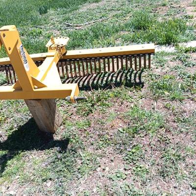 6-foot MD Rock Rake RR72-YEL