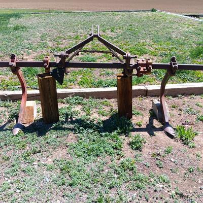 7 - foot Cultivator / Hitch plow with two new blades