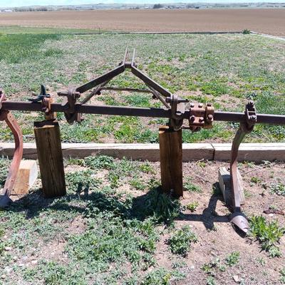 7 - foot Cultivator / Hitch plow with two new blades