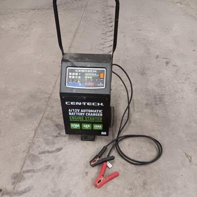 CEN-TECH 6/12V Automatic battery charger with Engine Jump start