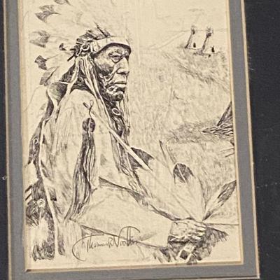 Lot of Two Indigenous Art Prints