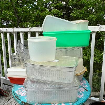 Plastic Containers Lot