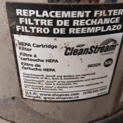 Shop-Vac Ash Vacuum / Dry Vacuum - Great for pellet stove cleanings!