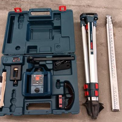 BOSCH Professional GRL 240 HV Level laser Self Leveling Rotary Laser Level Kit