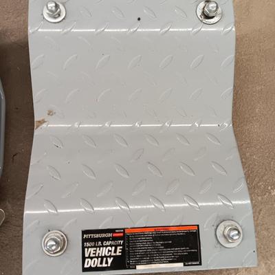 Pittsburgh Automotive 1500 LB. Capacity Vehicle Dollies (1 of 2 )