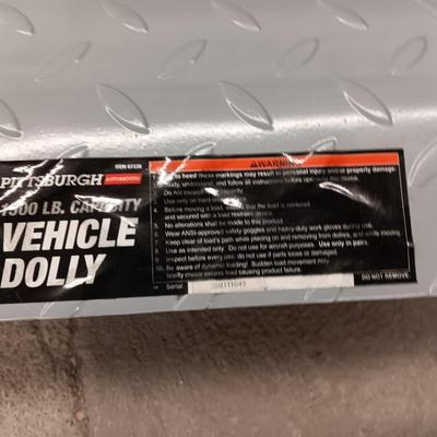 Pittsburgh Automotive 1500 LB. Capacity Vehicle Dollies (1 of 2 )