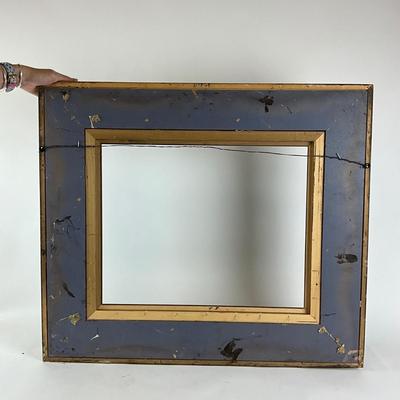 268 Large Bronze Patina Colored Frame