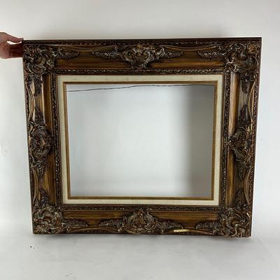 268 Large Bronze Patina Colored Frame