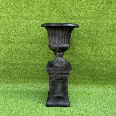 270 Large Outdoor Composite Pedestal Planter.