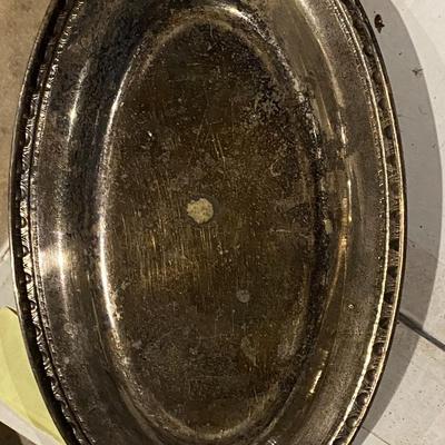 Lot of Three Vintage Silver-Plated Dishes