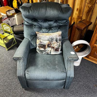 Blue Recliner