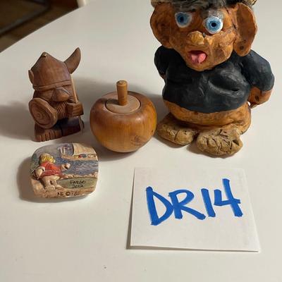 DR14- Handmade Clay Troll + Extras