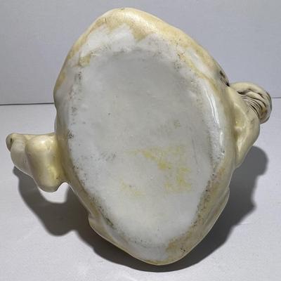 Vintage/Antique E. Bohne & Sohne Scarce SKULL Teacup 5" Wide in VG Preowned Condition as Pic'd.