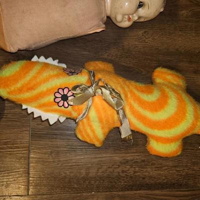 Vintage 1950s and 60s Plush Toys Woody Wood Pecker, Happy Monkey, and More