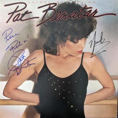 Pat Benatar Crimes Of Passion Signed Album