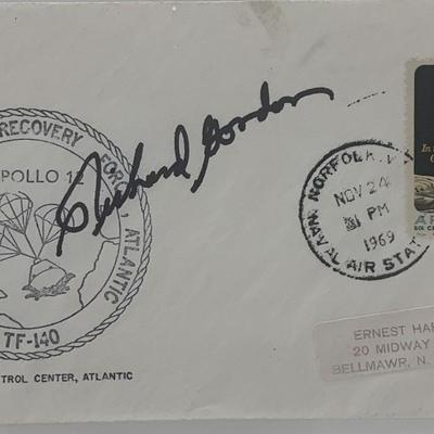 Astronaut Richard Gordon signed FDC