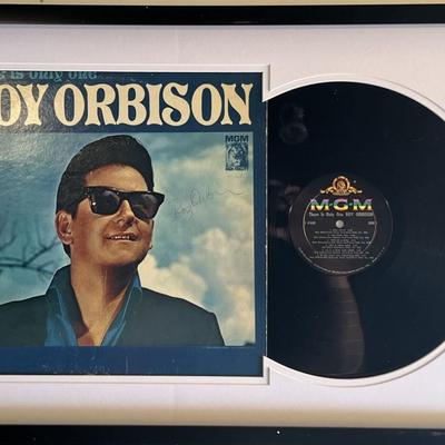 There Is Only One Roy Orbison Signed Album - GFA Authenticated