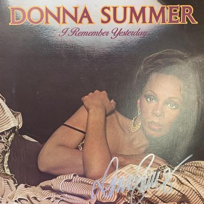 Donna Summer signed album- JSA