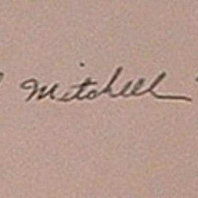 Gone With The Wind Author Margaret Mitchell signature slip