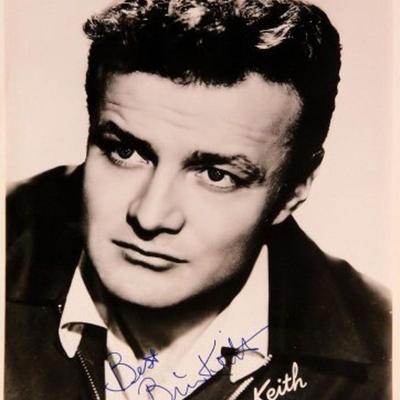 Brian Keith signed portrait photo 