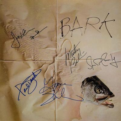 Jefferson Airplane signed Bark album