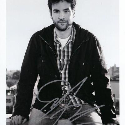 Josh Radnor signed How I Met Your Mother photo