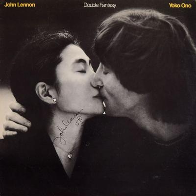 John Lennon signed Double Fantasy album