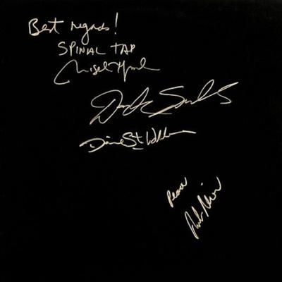 Spinal Tap signed 