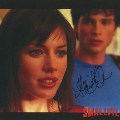 Smallville Allison Mack signed photo