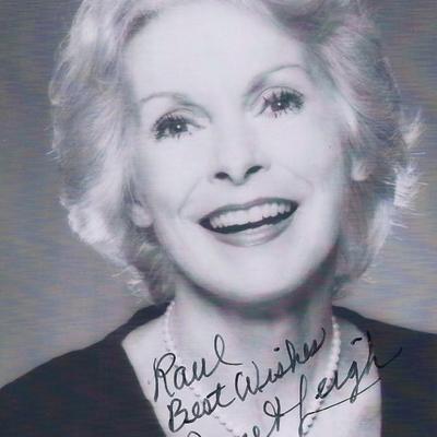 Psycho Janet Leigh signed photo