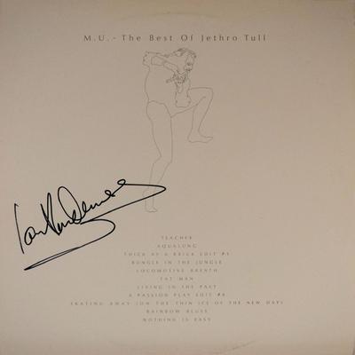 Jethro Tull signed The Best Of album