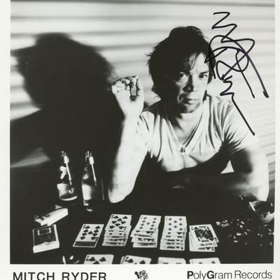 Mitch Ryder signed photo