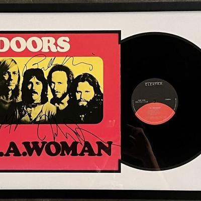 The Doors L.A. Woman Signed Album - JSA Authenticated