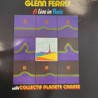 Glenn Ferris Alive in Paris signed album insert