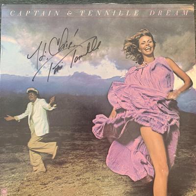 Captain & Tennille Dream signed album