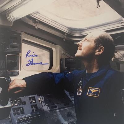 Astronaut Rick Hauck signed photo