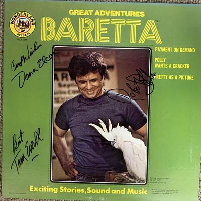 Baretta Great Adventures signed album. GFA Authenticated