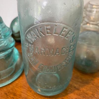 Lot of Vintage glass