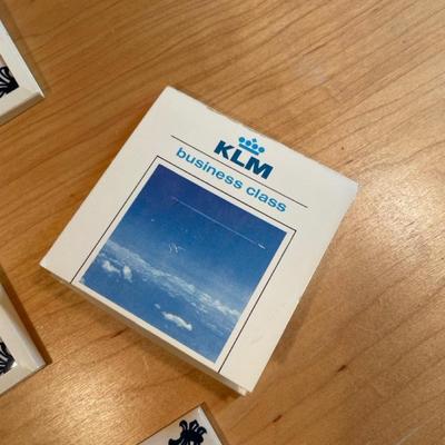 Cute tiles from KLM Airlines Business Class