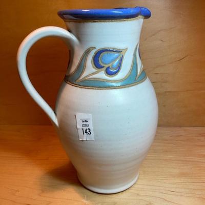 Large ceramic pitcher
