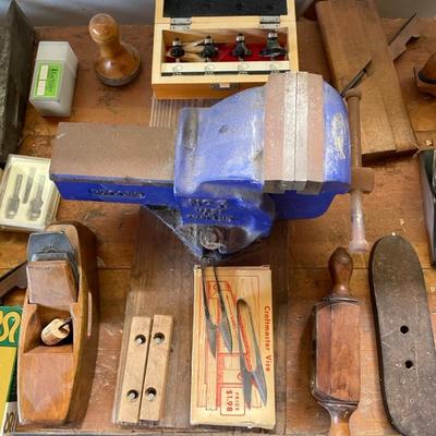 Vintage woodworking tools