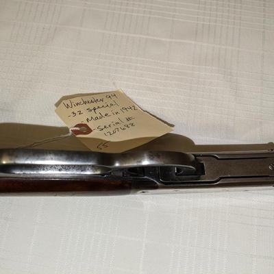 1942 Winchester 94, .32 Special