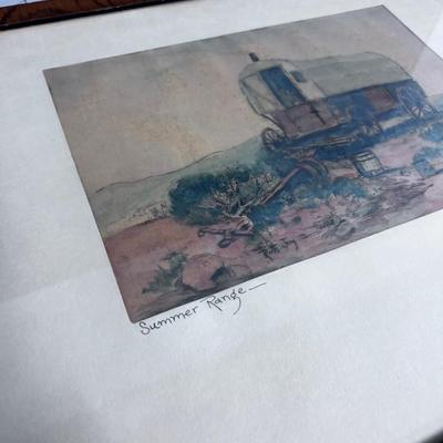 Original Art Work "Summer Range by Ruth Joy Hopkins