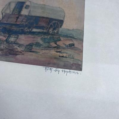 Original Art Work "Summer Range by Ruth Joy Hopkins